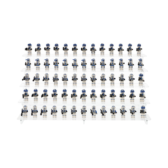 Display Podium for 65 Lego Minifigures - Ikea Billy Bookcase Compatible