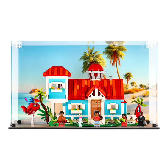 LEGO 43268 Lilo and Stitch Beach House - Display Case