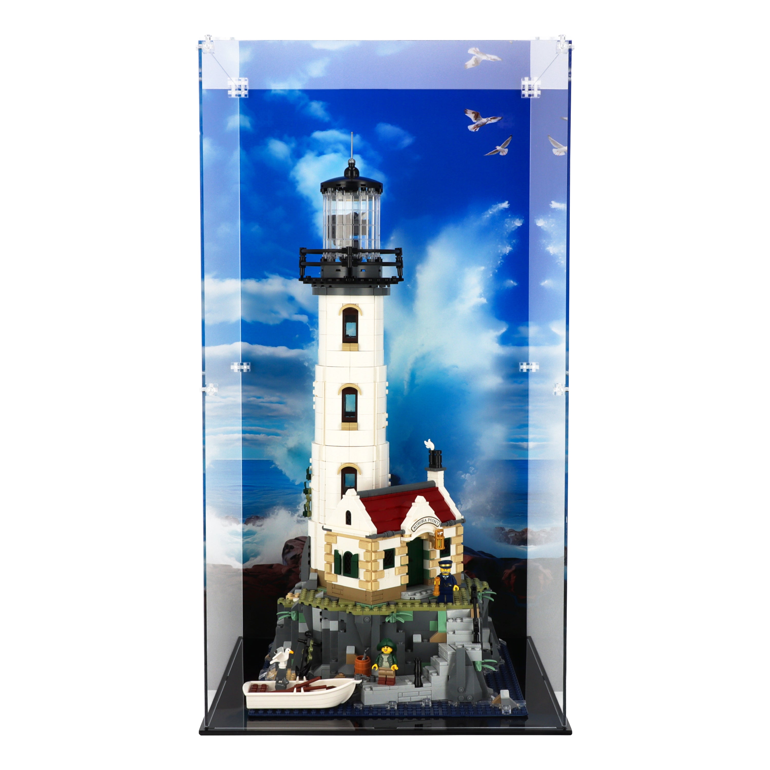 Lego 21335 Motorised Lighthouse Display Case Uniquedisplay.co.uk