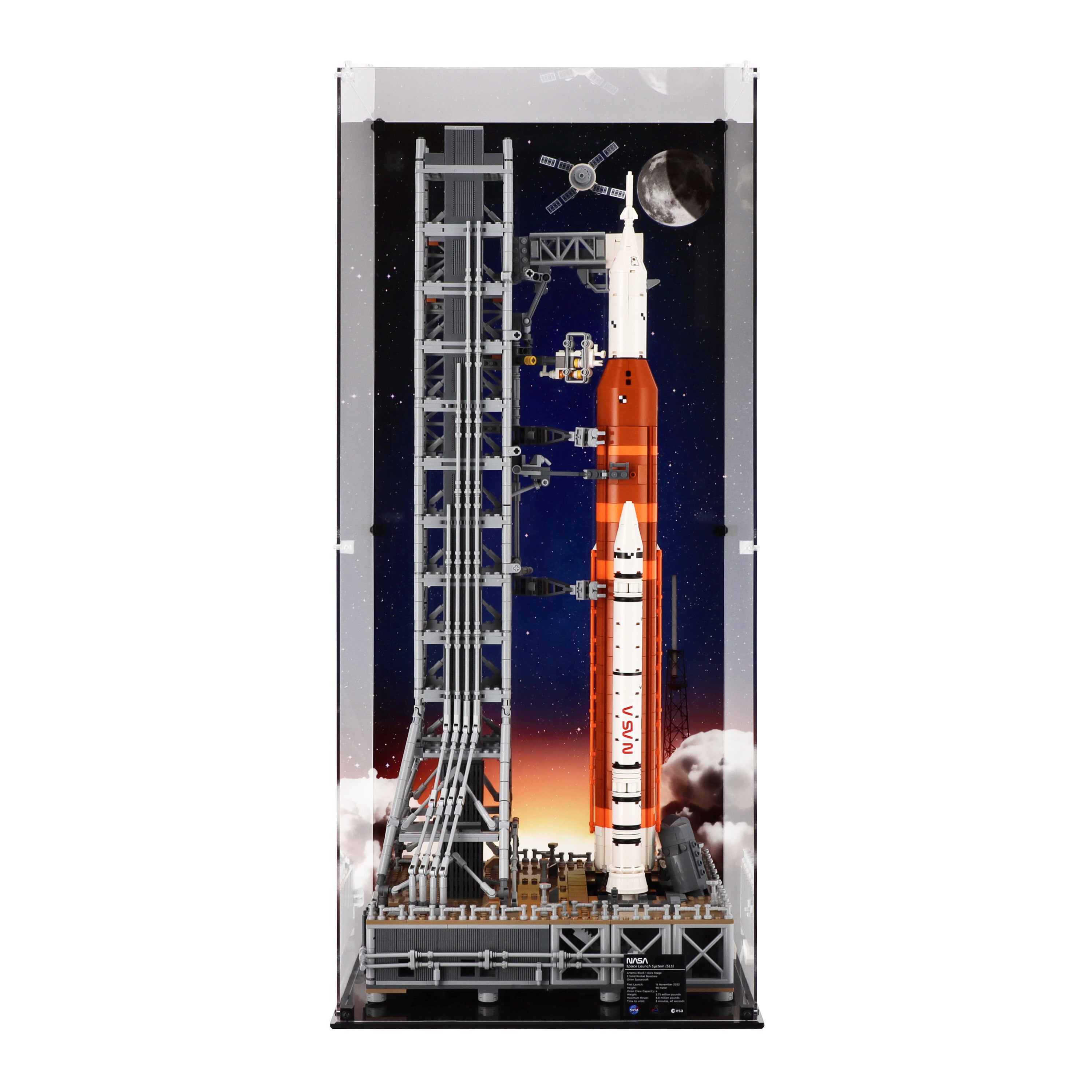 LEGO 10341 NASA Artemis Space Launch System - Display Case