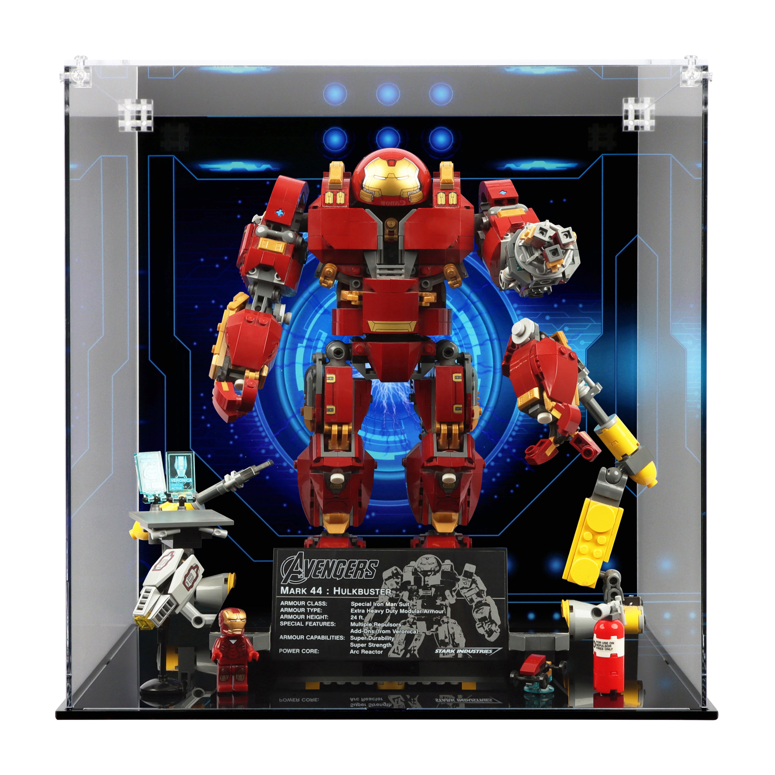 Lego 76105 The Hulkbuster: Ultron Edition Display Case