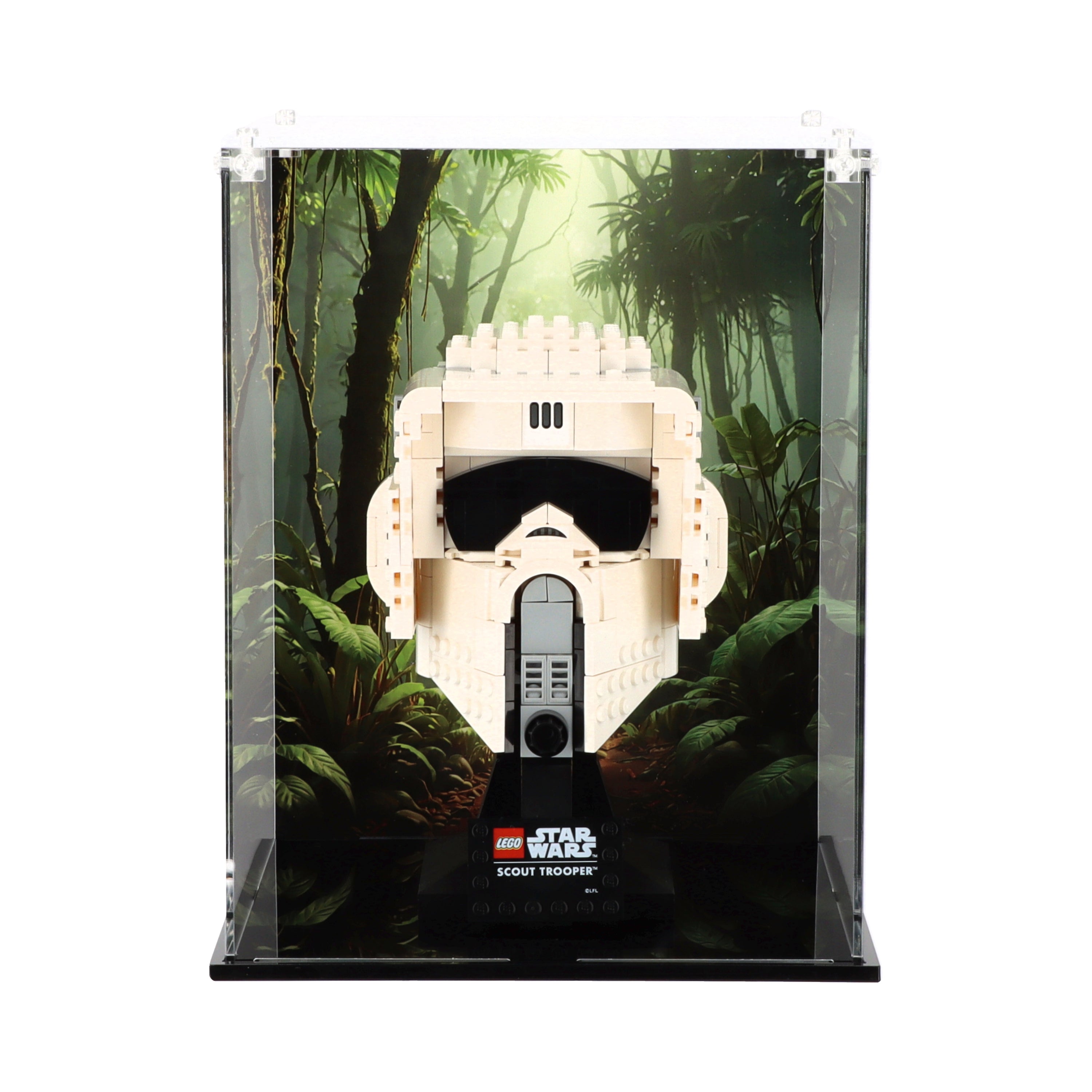 Lego 75305 Scout Trooper Helmet Display Case