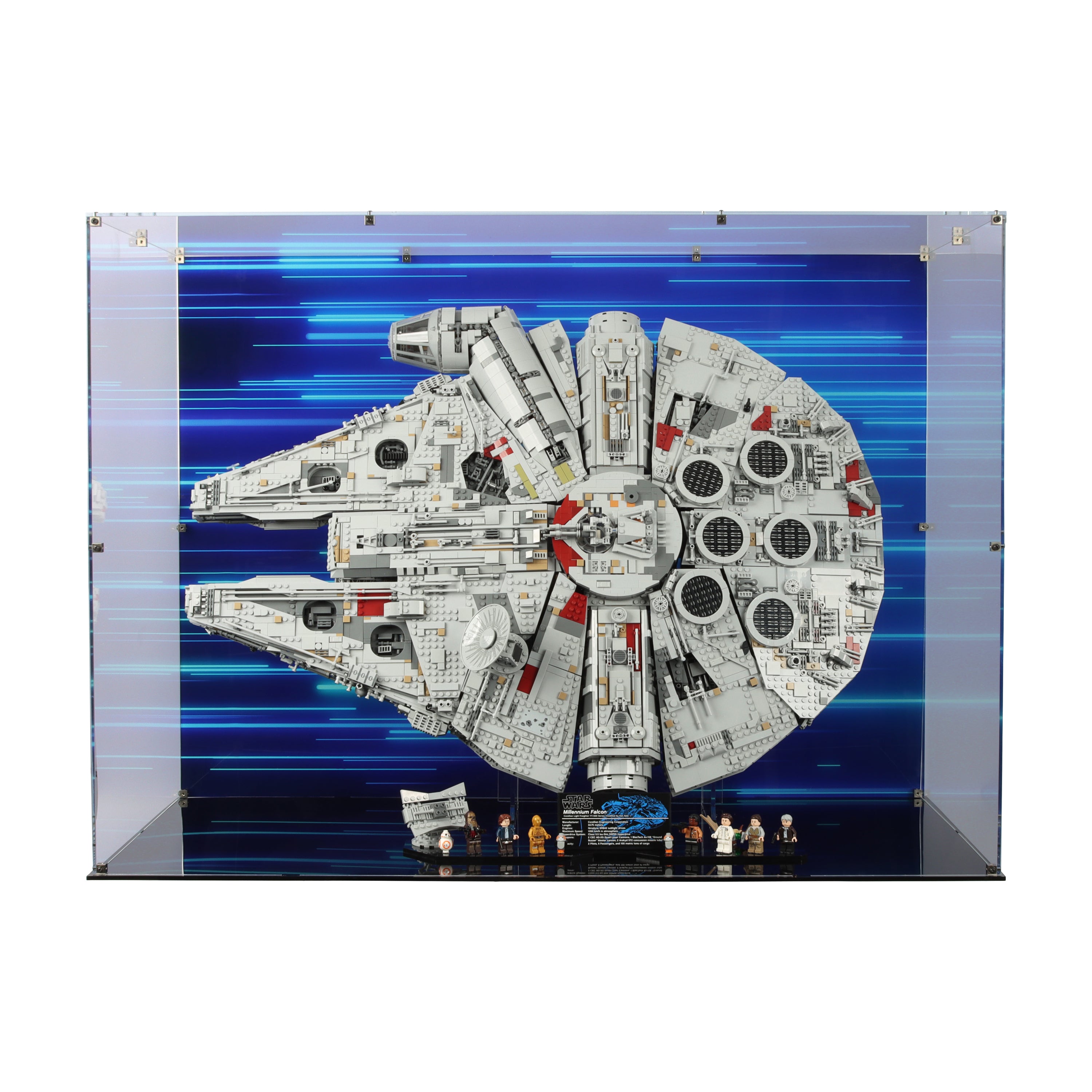 LEGO 75192 Star Wars UCS Millennium Falcon Display Case With Stand lego-75192-star-wars-ucs-millennium-falcon-display-case-with-stand