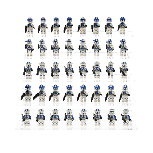 Display Podium for 40 Lego Minifigures - Ikea Kallax Compatible