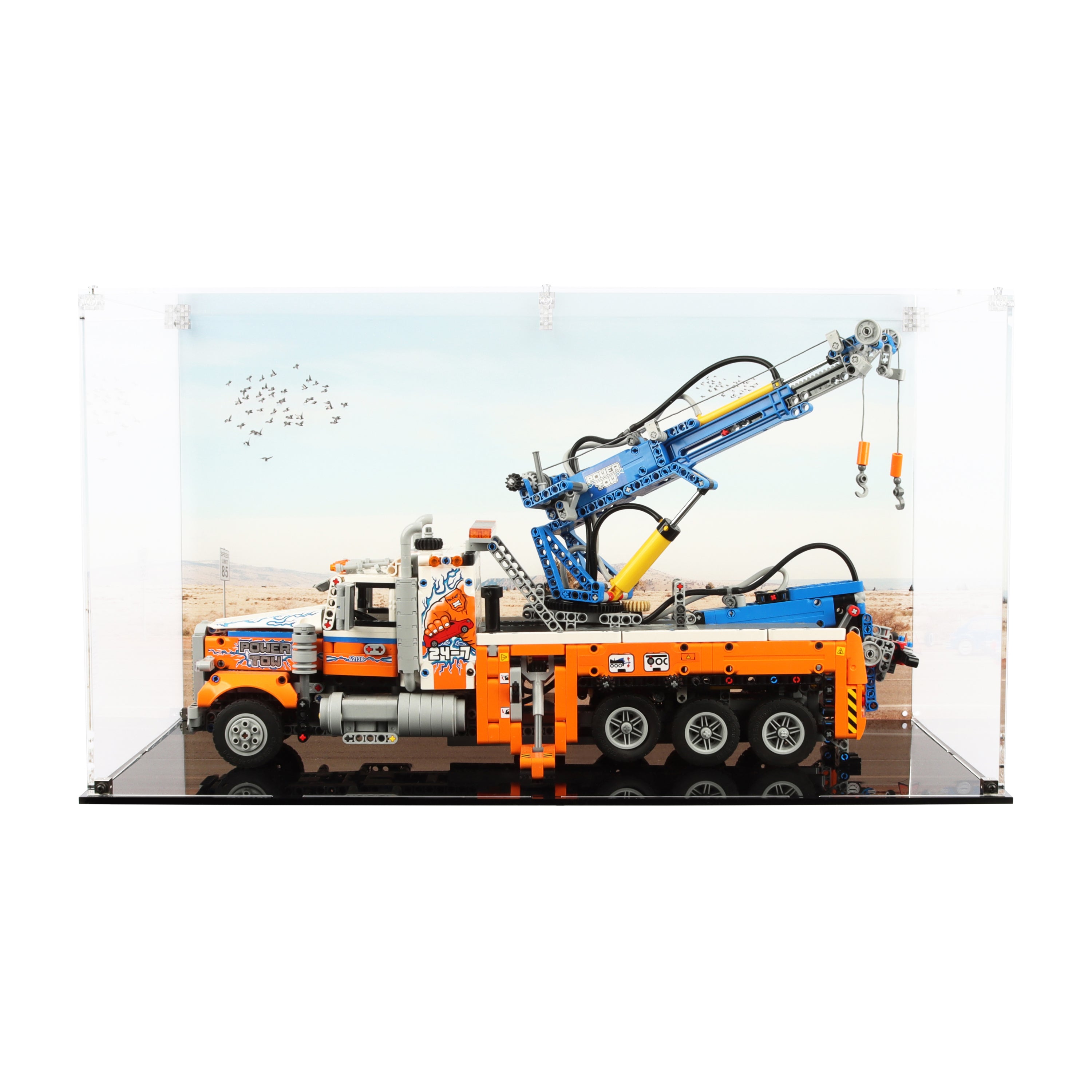 Lego 42128 Heavy Duty Tow Truck Display Case