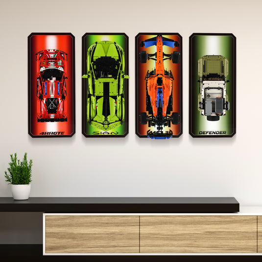 Wall Displays for Lego Technic