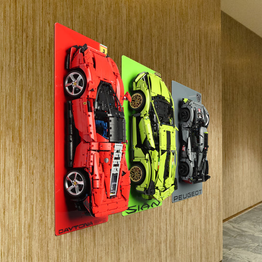 Wall Displays for Lego Technic