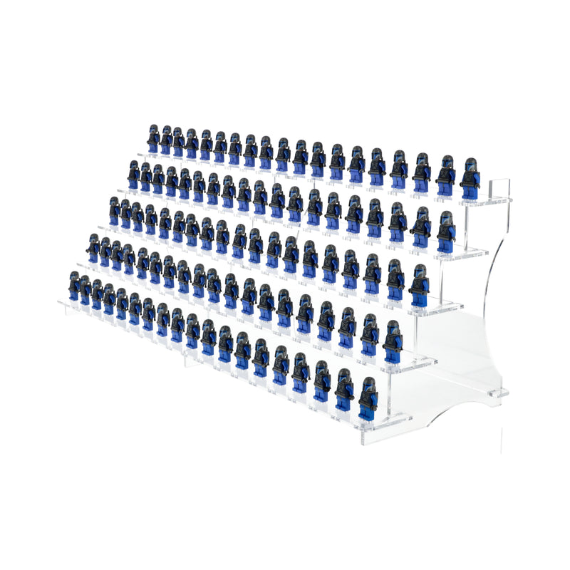 Load image into Gallery viewer, Display Podium for 95 Lego Minifigures - Ikea Billy Bookcase Compatible
