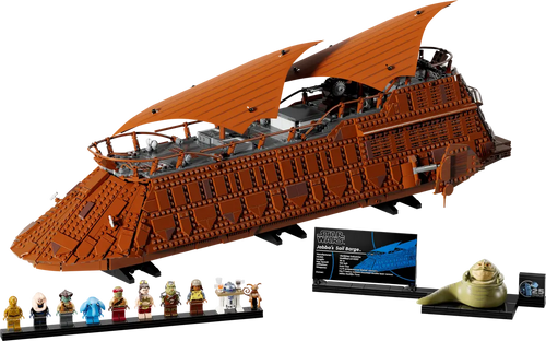 Lego 75397 Jabba's Sail Barge - Display Case