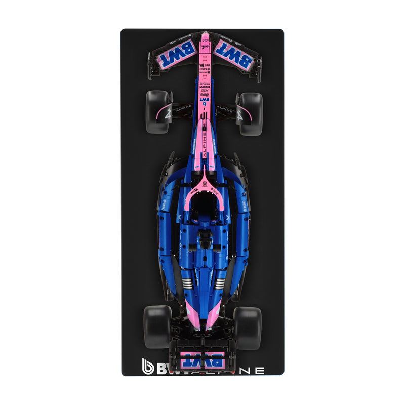 Load image into Gallery viewer, Wall display for CaDA Alpine A525 Formula 1 Car
