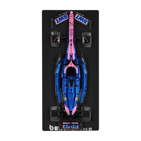 Wall display for CaDA Alpine A525 Formula 1 Car