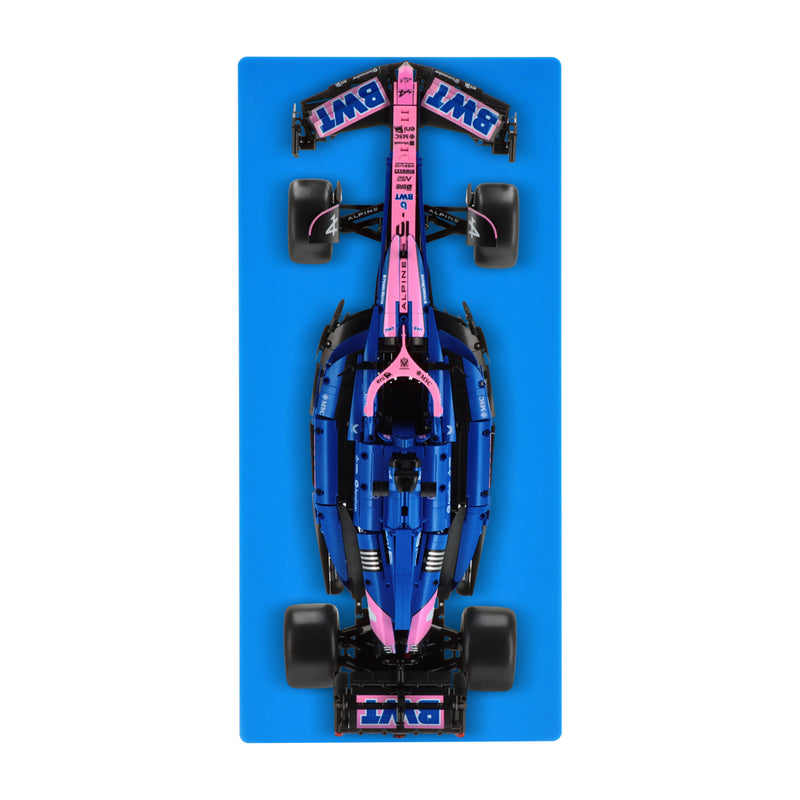 Load image into Gallery viewer, Wall display for CaDA Alpine A525 Formula 1 Car
