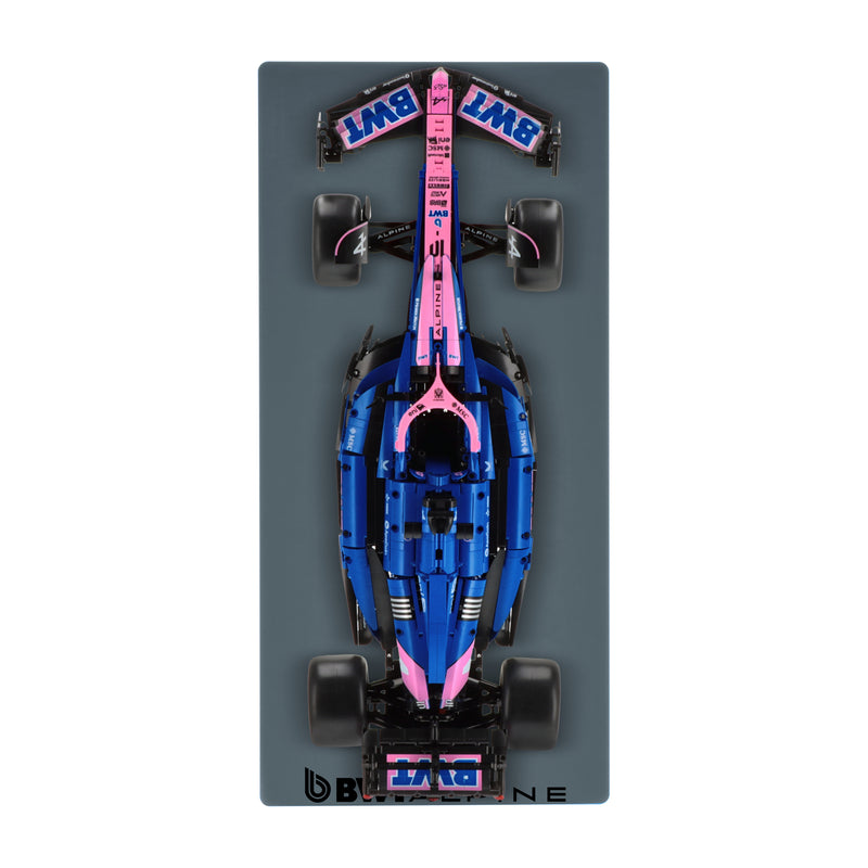 Load image into Gallery viewer, Wall display for CaDA Alpine A525 Formula 1 Car
