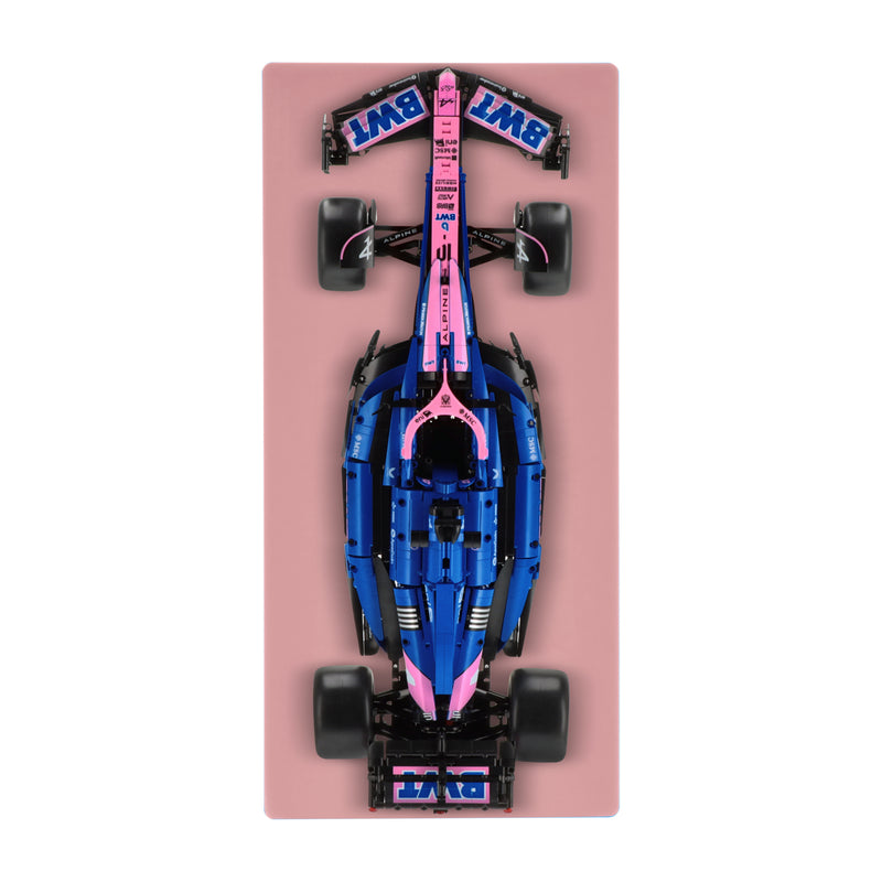Load image into Gallery viewer, Wall display for CaDA Alpine A525 Formula 1 Car
