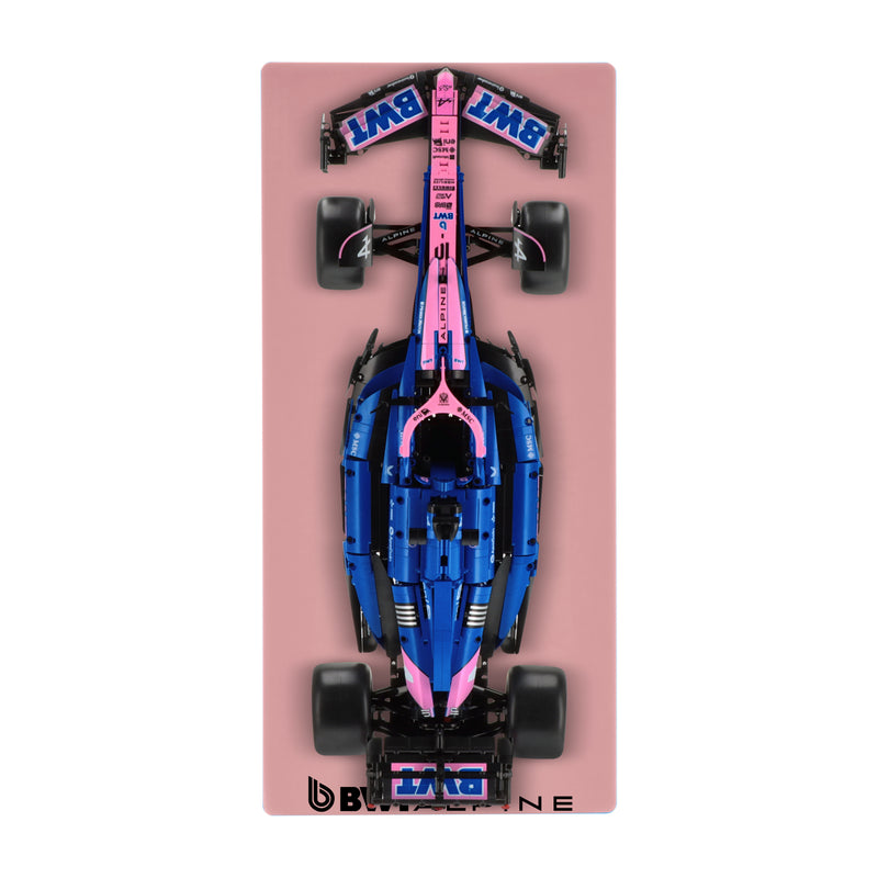 Load image into Gallery viewer, Wall display for CaDA Alpine A525 Formula 1 Car
