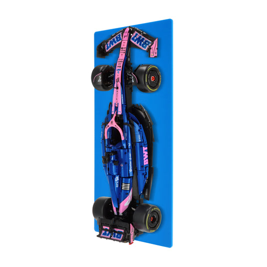 Wall display for CaDA Alpine A525 Formula 1 Car