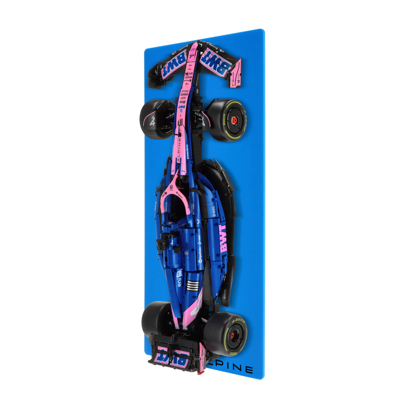 Load image into Gallery viewer, Wall display for CaDA Alpine A525 Formula 1 Car
