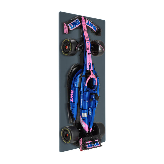 Wall display for CaDA Alpine A525 Formula 1 Car