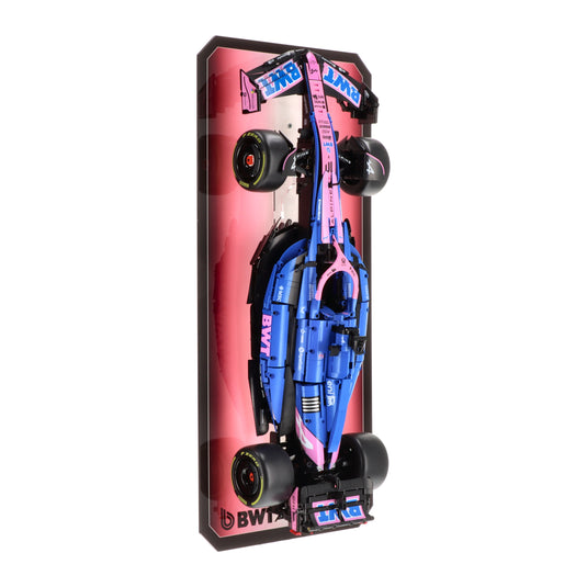 Luxury Wall display for CaDA Alpine A525 Formula 1 Car