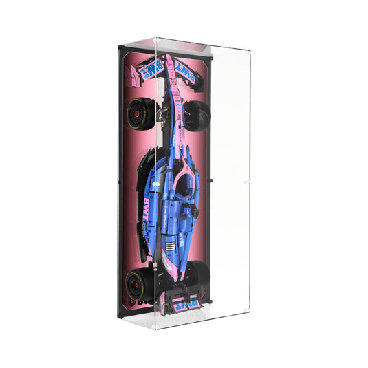 Wall Mounted Display Case for CaDA Alpine A525 Formula 1 Car