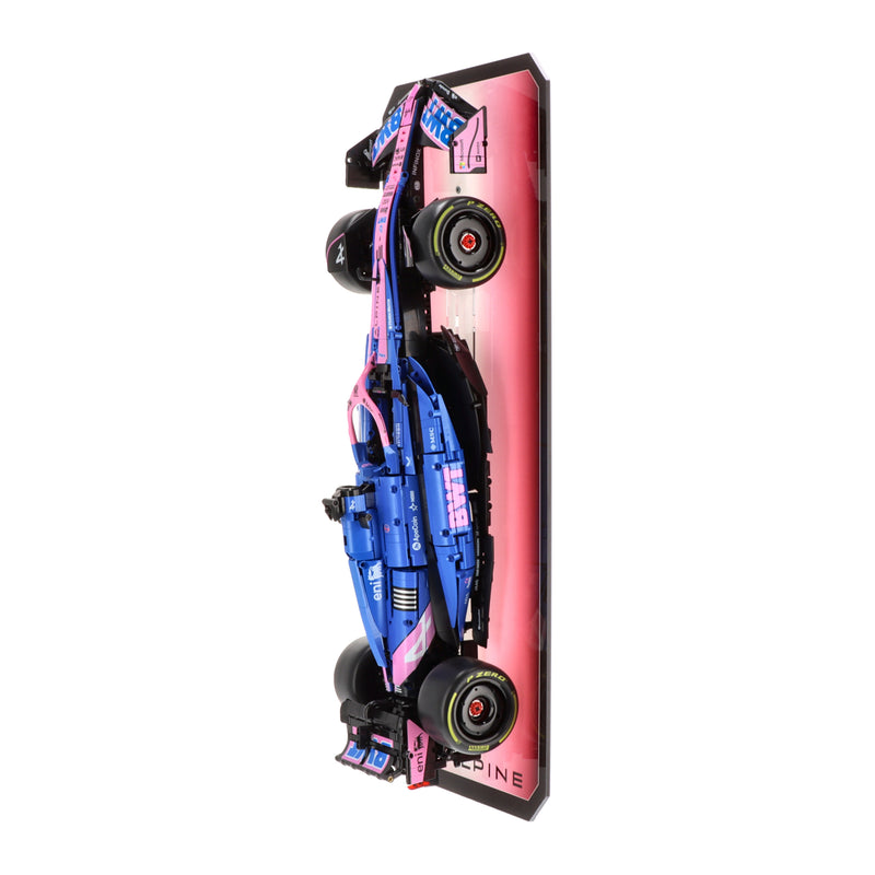 Load image into Gallery viewer, Luxury Wall display for CaDA Alpine A525 Formula 1 Car
