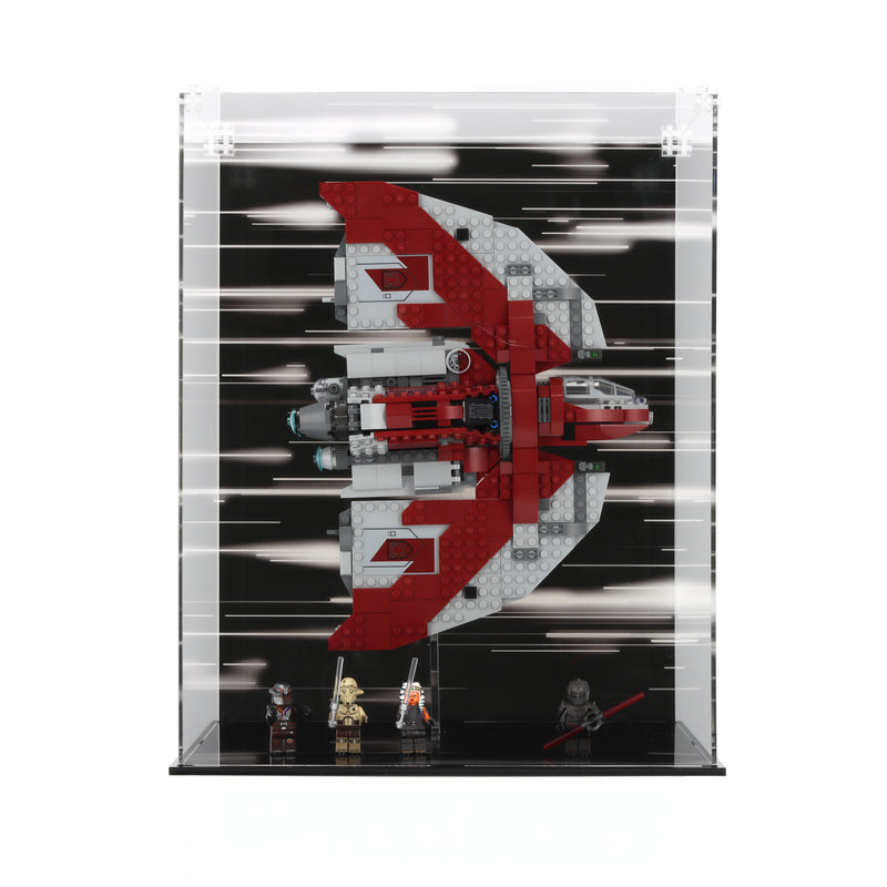 Load image into Gallery viewer, Lego 75362 Ahsoka Tano&#39;s T-6 Jedi Shuttle - Display Case
