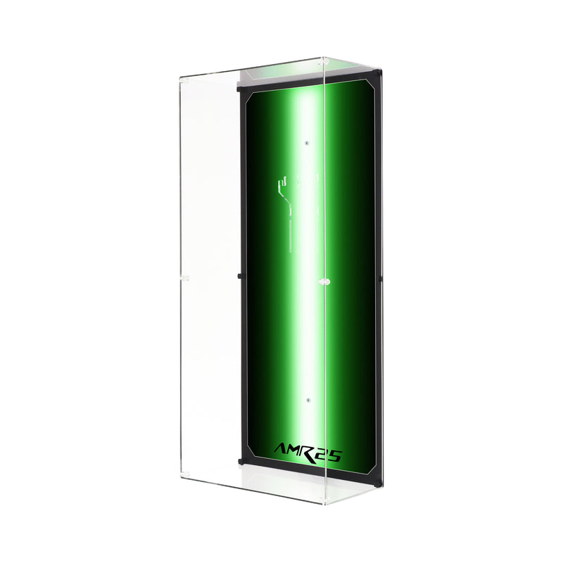 Load image into Gallery viewer, Wall Mounted Display Case for LEGO 42240 Aston Martin Aramco AMR25 F1® Car
