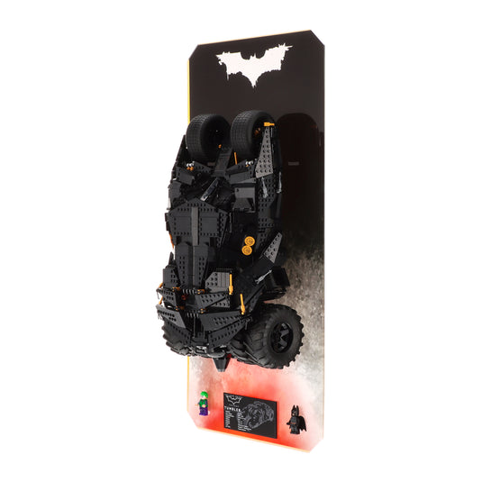 Luxury Wall Display for LEGO 76240 Batmobile Tumbler