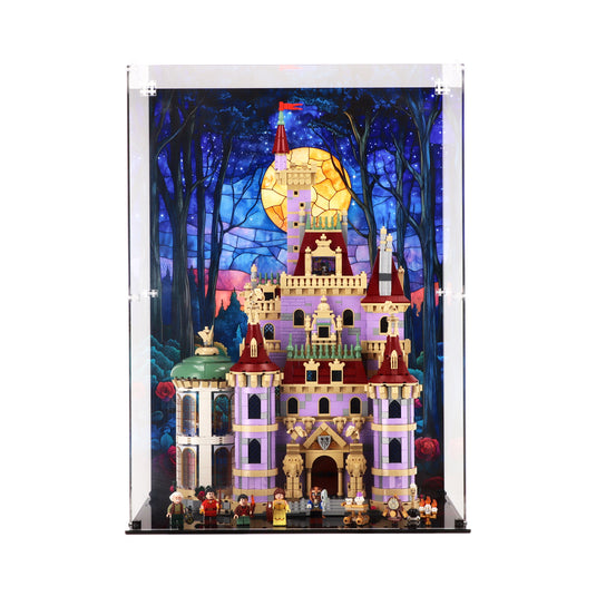 LEGO 43263 Beauty and the Beast Castle - Display Case