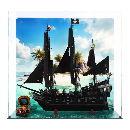 LEGO 10365 Captain Jack Sparrow's Pirate Ship - Display Case