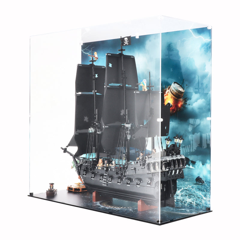 Load image into Gallery viewer, LEGO 10365 Captain Jack Sparrow&#39;s Pirate Ship - Display Case
