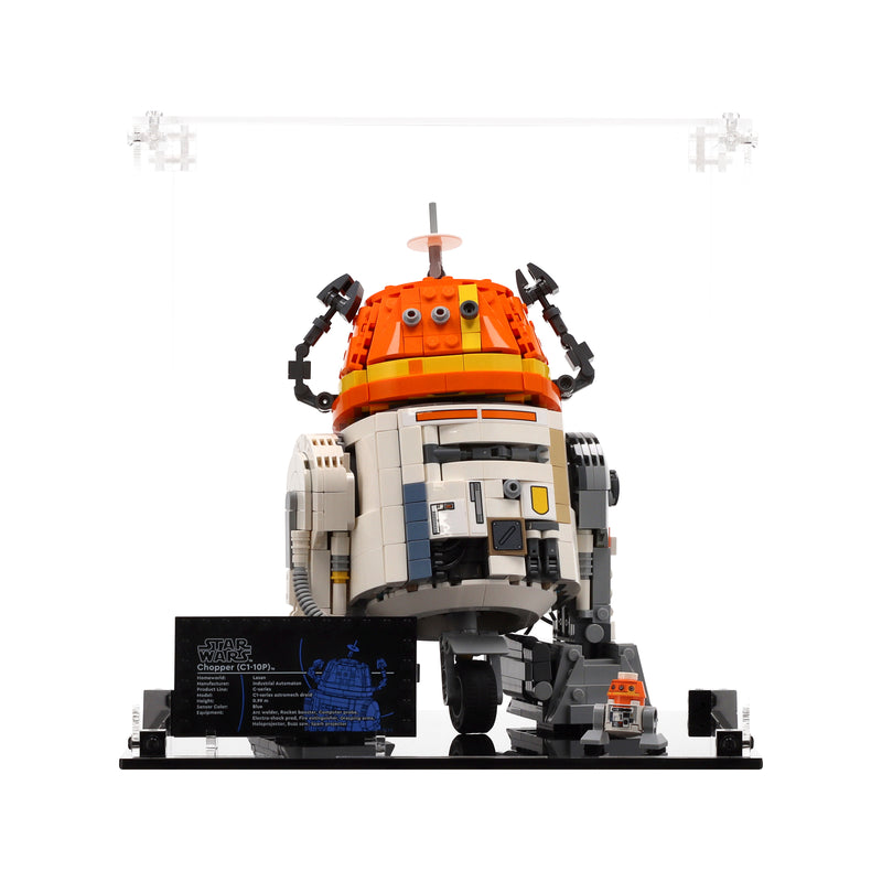 Load image into Gallery viewer, LEGO 75416 Chopper (C1-10P) Astromech Droid - Display Case
