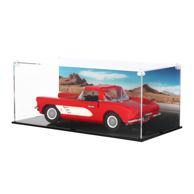 Load image into Gallery viewer, Lego 10321 Chevrolet Corvette 1961 Display Case

