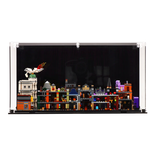 LEGO 76444 Diagon Alley Wizarding Shops - Display Case