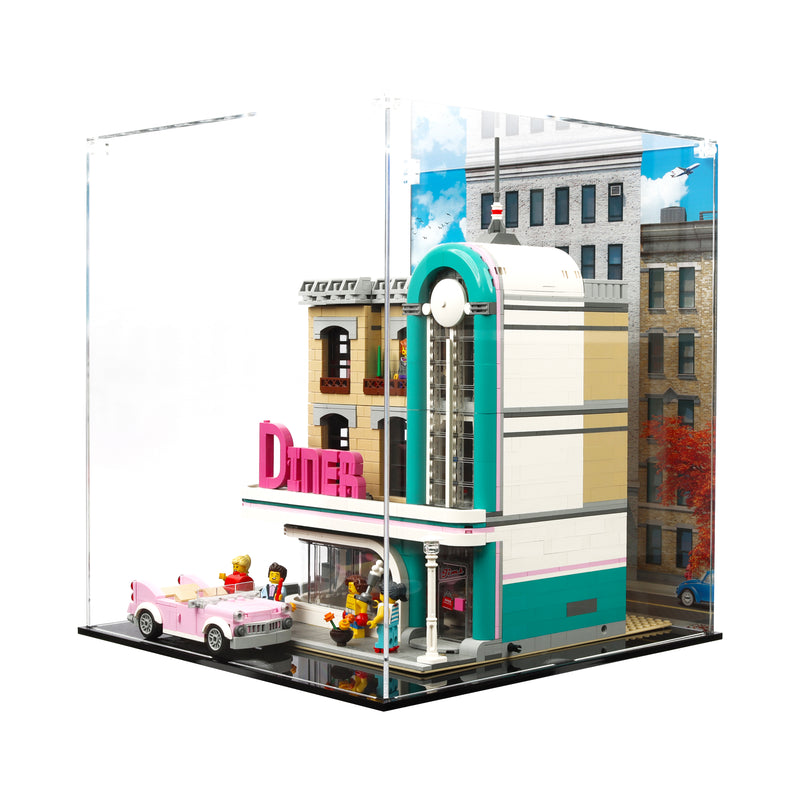 Load image into Gallery viewer, Lego 10260 Downtown Diner - Display Case
