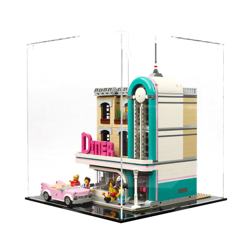 Load image into Gallery viewer, Lego 10260 Downtown Diner - Display Case
