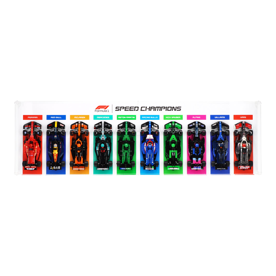 Lego Speed Champions Display Cases | Wall Mounted Options
