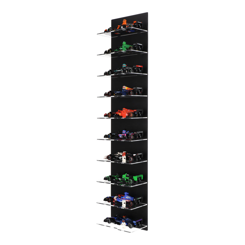 Load image into Gallery viewer, Wall Mounted Display for 10 x LEGO Speed Champions: Formula 1 Range
