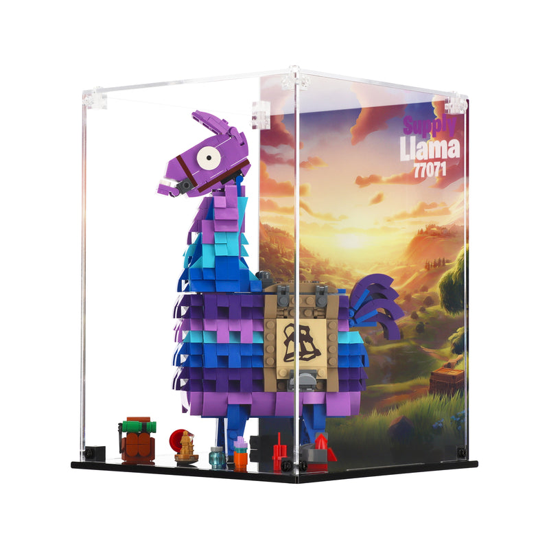 Load image into Gallery viewer, LEGO Fortnite 77071 Supply Llama - Display Case
