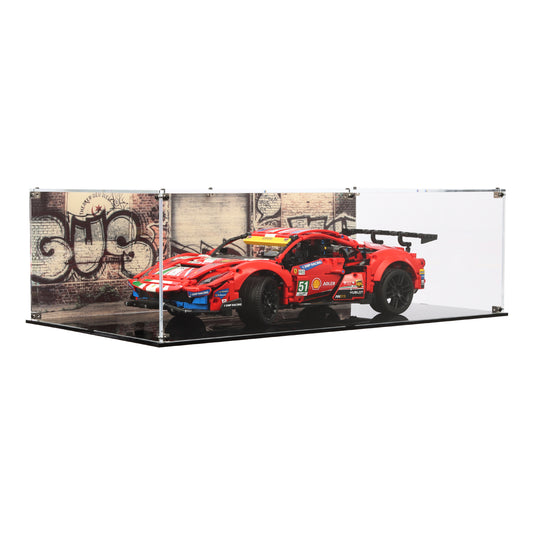 LEGO 42125 Technic Ferrari 488 GTE Display Case