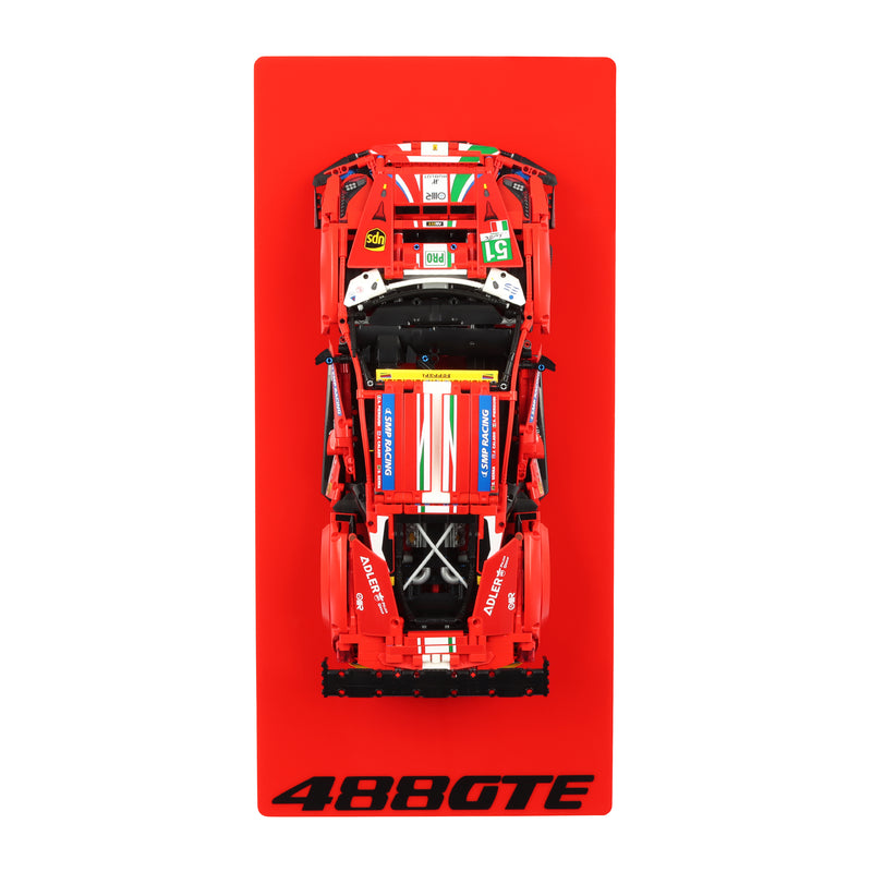 Load image into Gallery viewer, Wall display for LEGO Technic 42125 Ferrari 488 GTE
