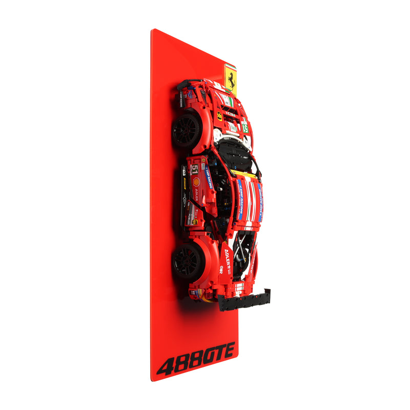 Load image into Gallery viewer, Wall display for LEGO Technic 42125 Ferrari 488 GTE
