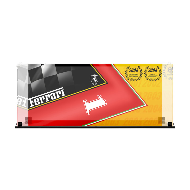 Load image into Gallery viewer, LEGO 11375 Ferrari F2004 &amp; Michael Schumacher - Display Case
