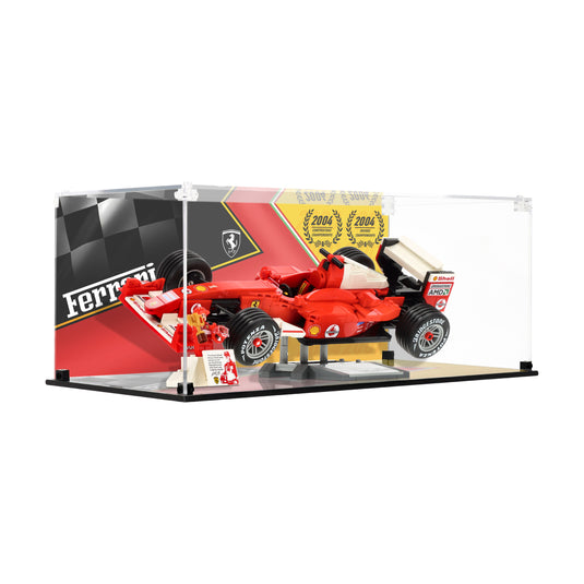 LEGO 11375 Ferrari F2004 & Michael Schumacher - Display Case