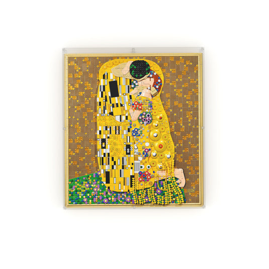 LEGO 31221 Gustav Klimt – The Kiss - Wall Mounted Display Case