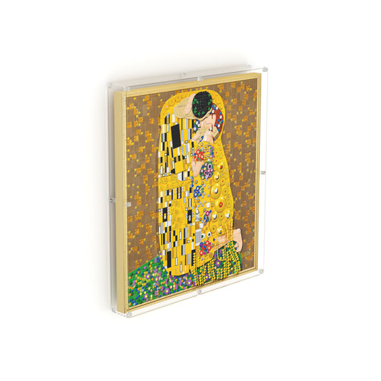 LEGO 31221 Gustav Klimt – The Kiss - Wall Mounted Display Case