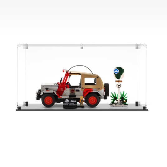 LEGO 77984 Jurassic Park Jeep® Wrangler - Display Case