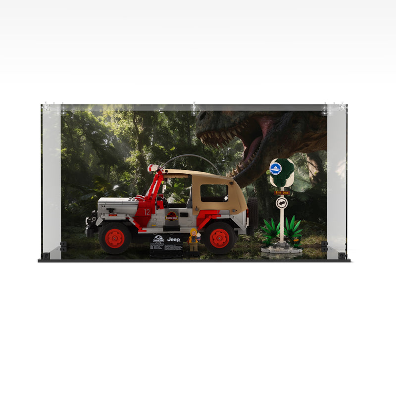 Load image into Gallery viewer, LEGO 77984 Jurassic Park Jeep® Wrangler - Display Case
