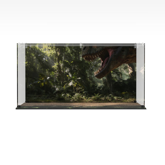 LEGO 77984 Jurassic Park Jeep® Wrangler - Display Case