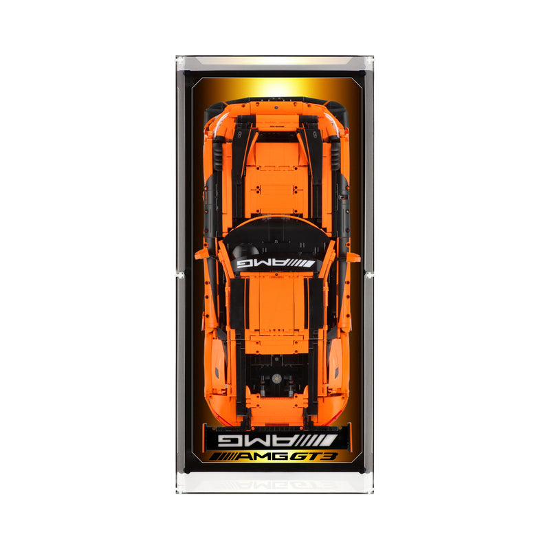 Load image into Gallery viewer, Wall Mounted Display Case for CADA Mercedes AMG GT3
